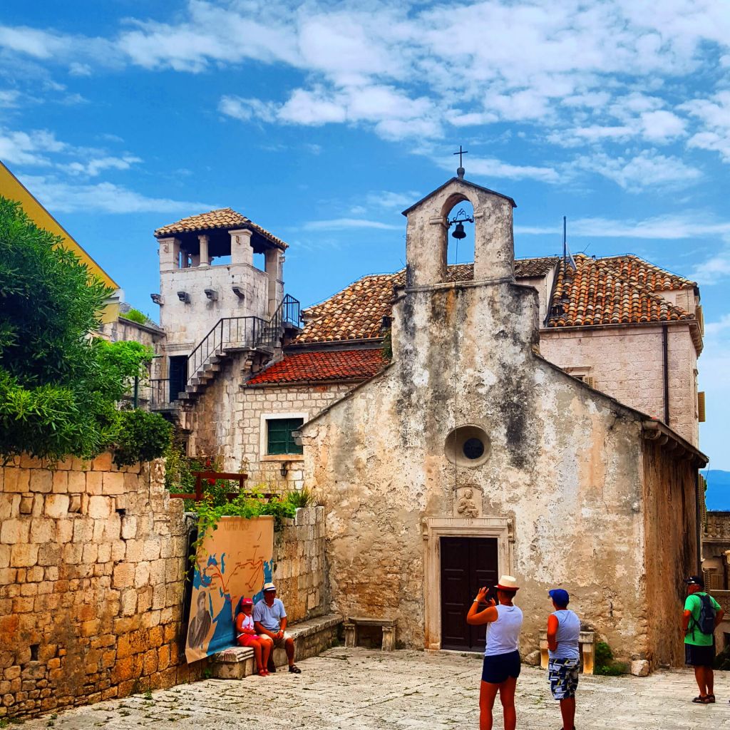 St. Peter church and Marco Polo birth house