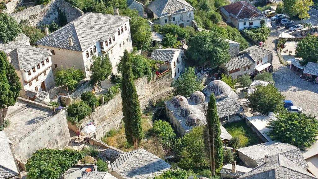private car transfer from Dubrovnik to Split via Počitelj