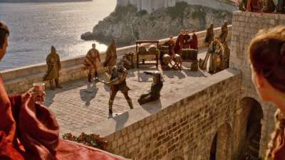 walls of dubrovnik game of thrones