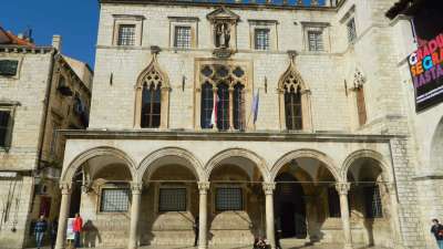 dubrovnik old town sponza palace