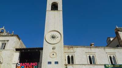 dubrovnik old town bell tower