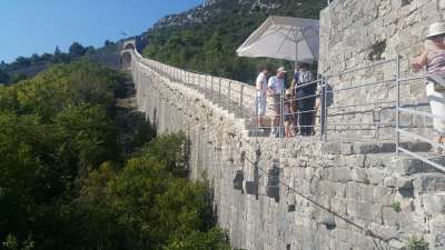 Walking the Walls of Ston