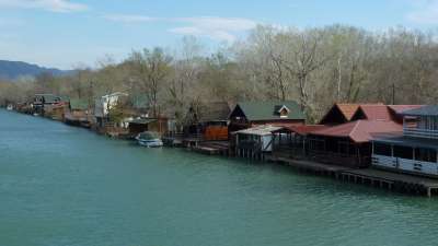 river bojana in albania