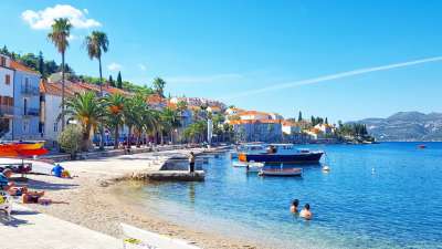 beach korcula