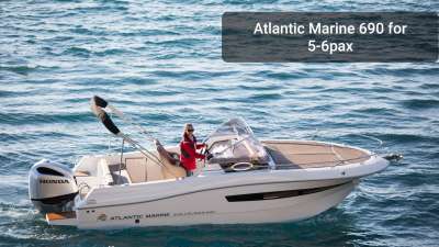 Atlantic Marine Sun Cruiser 690 for 5 - 6 person